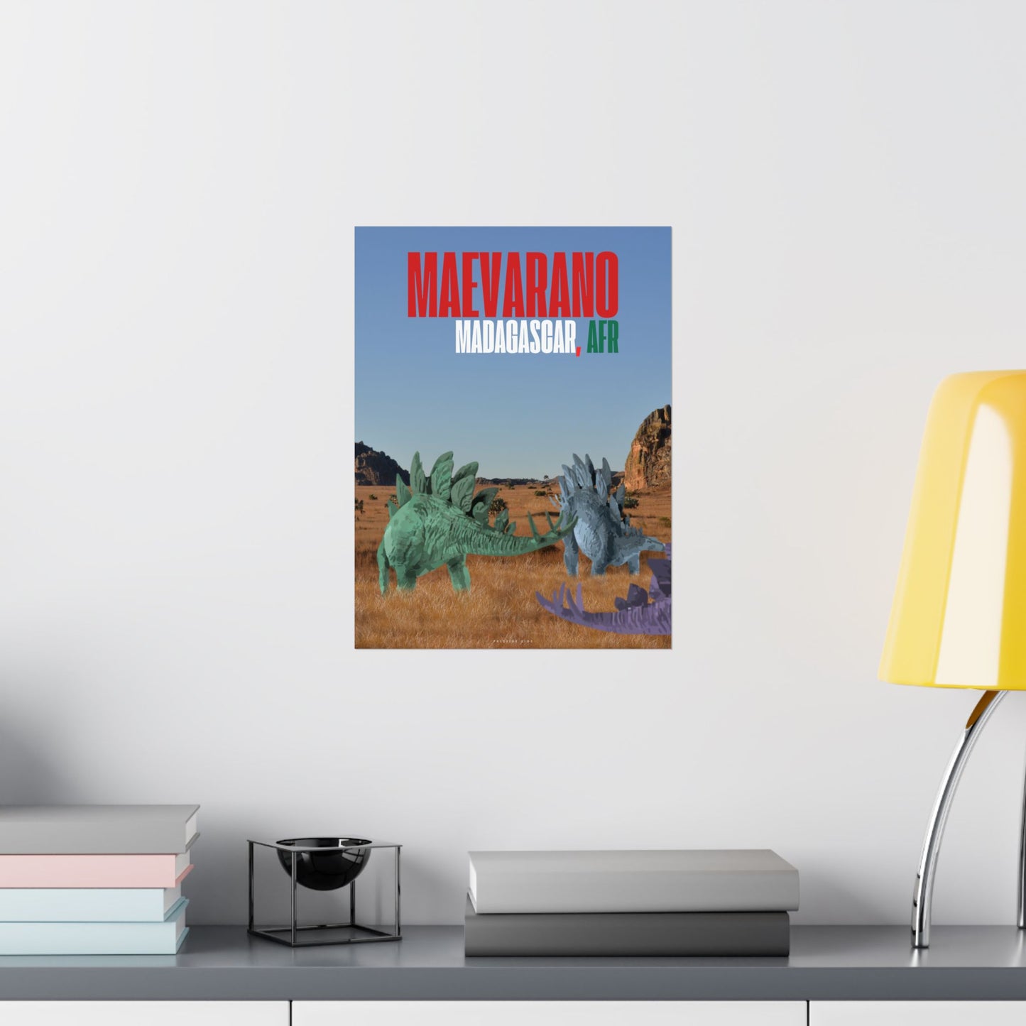Maevarano Stegosaurus Poster