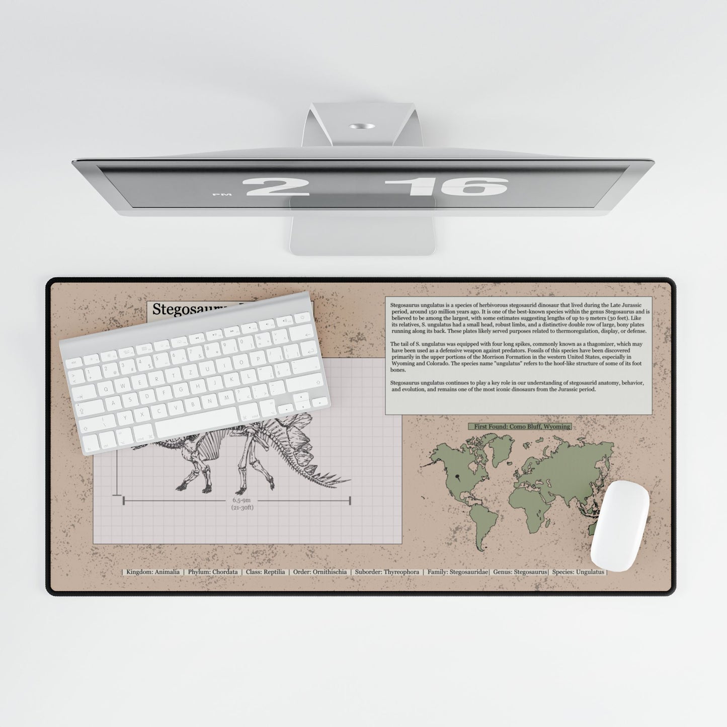 Stegosaurus Deskmat