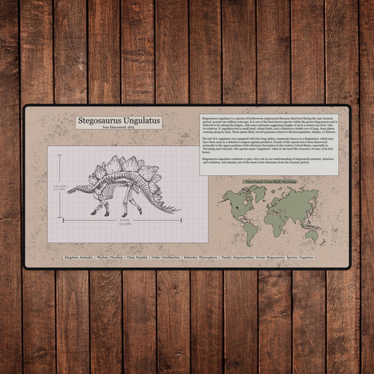 Stegosaurus Deskmat