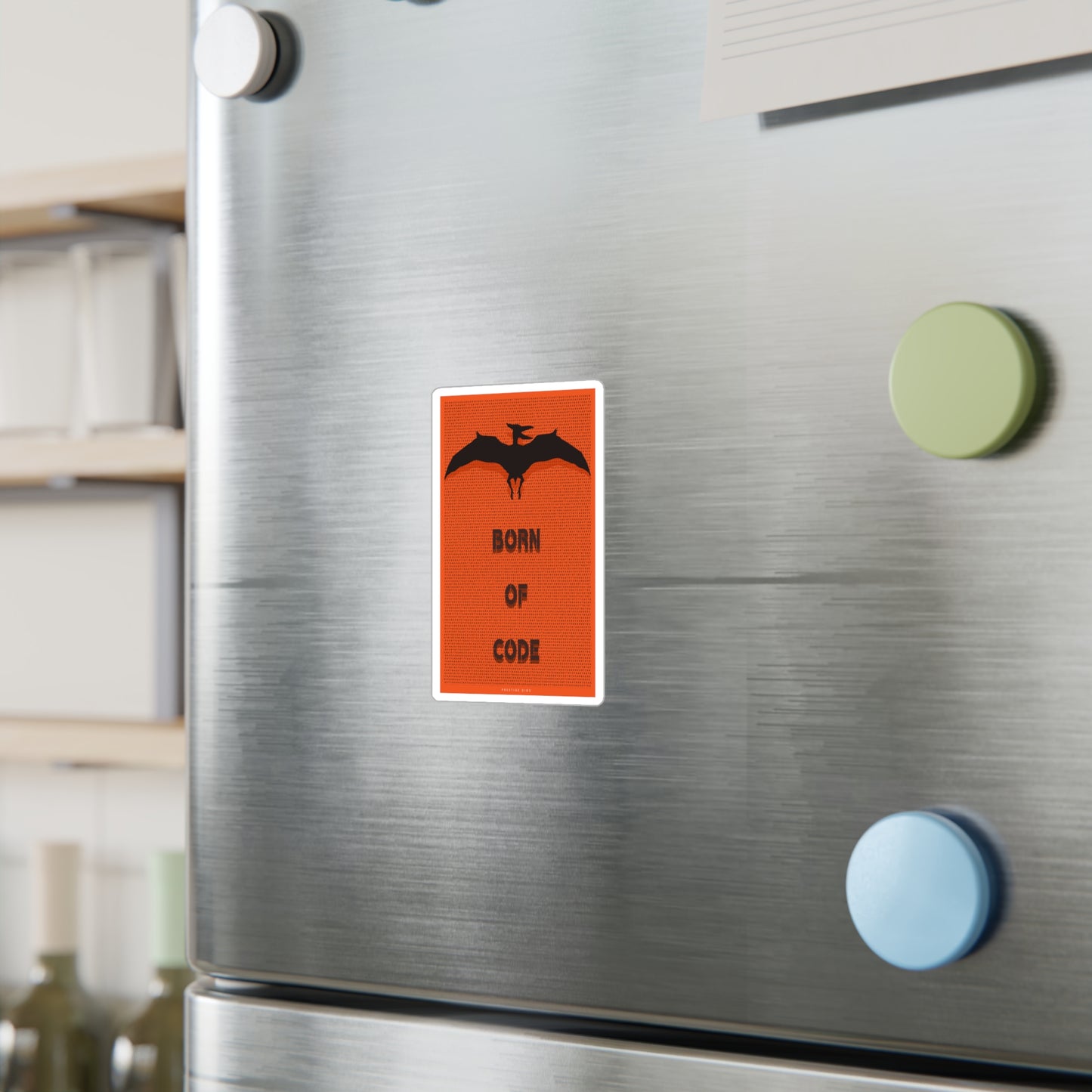 Born Of Code Sticker