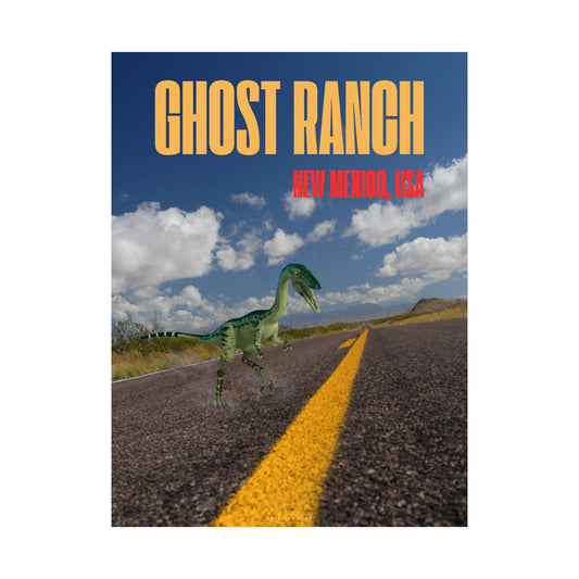Ghost Ranch Coelophysis Poster